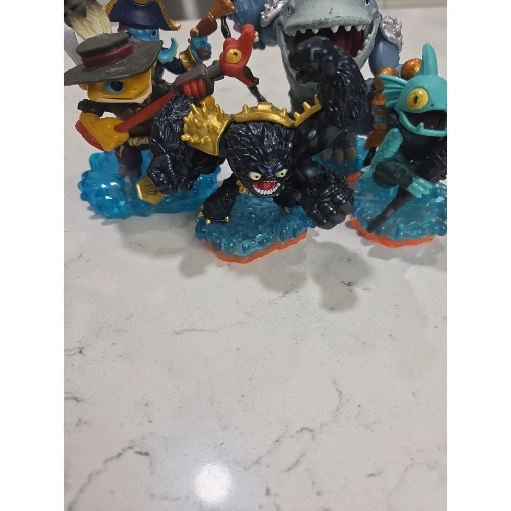 Skylanders Activision Lot Of 6 Water Element Character Figure
